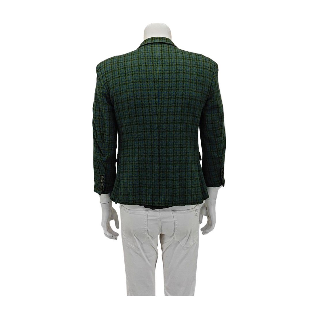 Dior Dior Checkered Wool Blazer 36R Size 36R - 2 Thumbnail