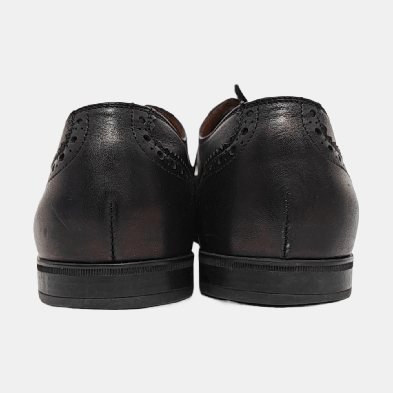 Gucci Gucci Brogue Detail Leather Business Shoes 38.5 Size US 6 / EU 39 - 4 Thumbnail
