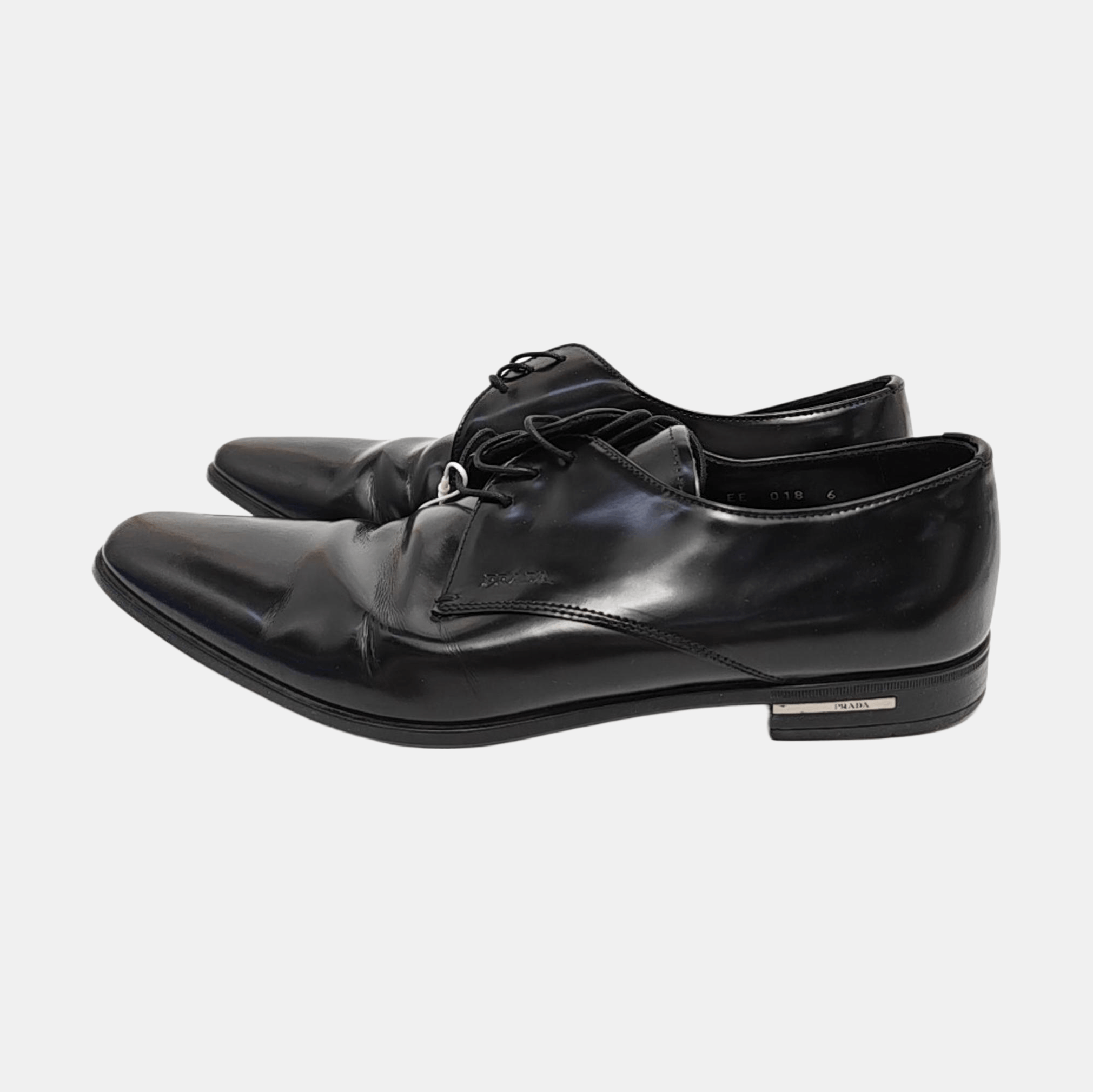 Prada Prada Leather Low Top Business Shoes 6 Size US 6.5 / EU 39-40 - 6 Thumbnail