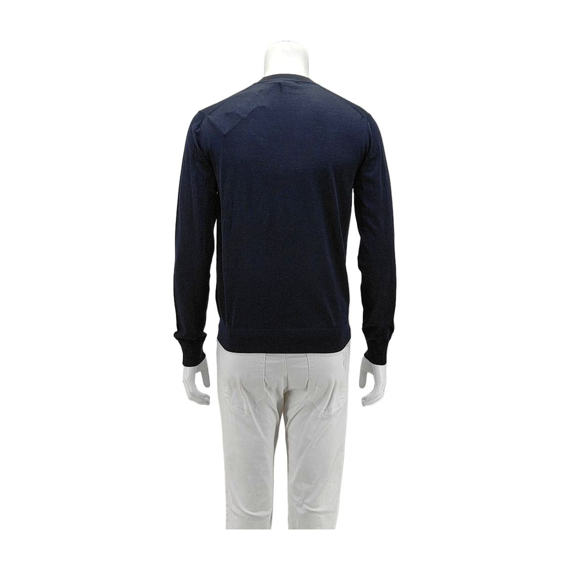 Prada Prada Wool V-Neck Sweater Blue Size S Size US S / EU 44-46 / 1 - 2 Thumbnail