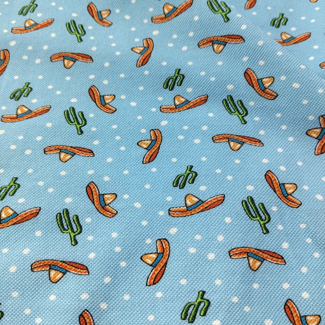 Prada Prada Sombrero Print Cotton Polo Size S Size US S / EU 44-46 / 1 - 6 Thumbnail