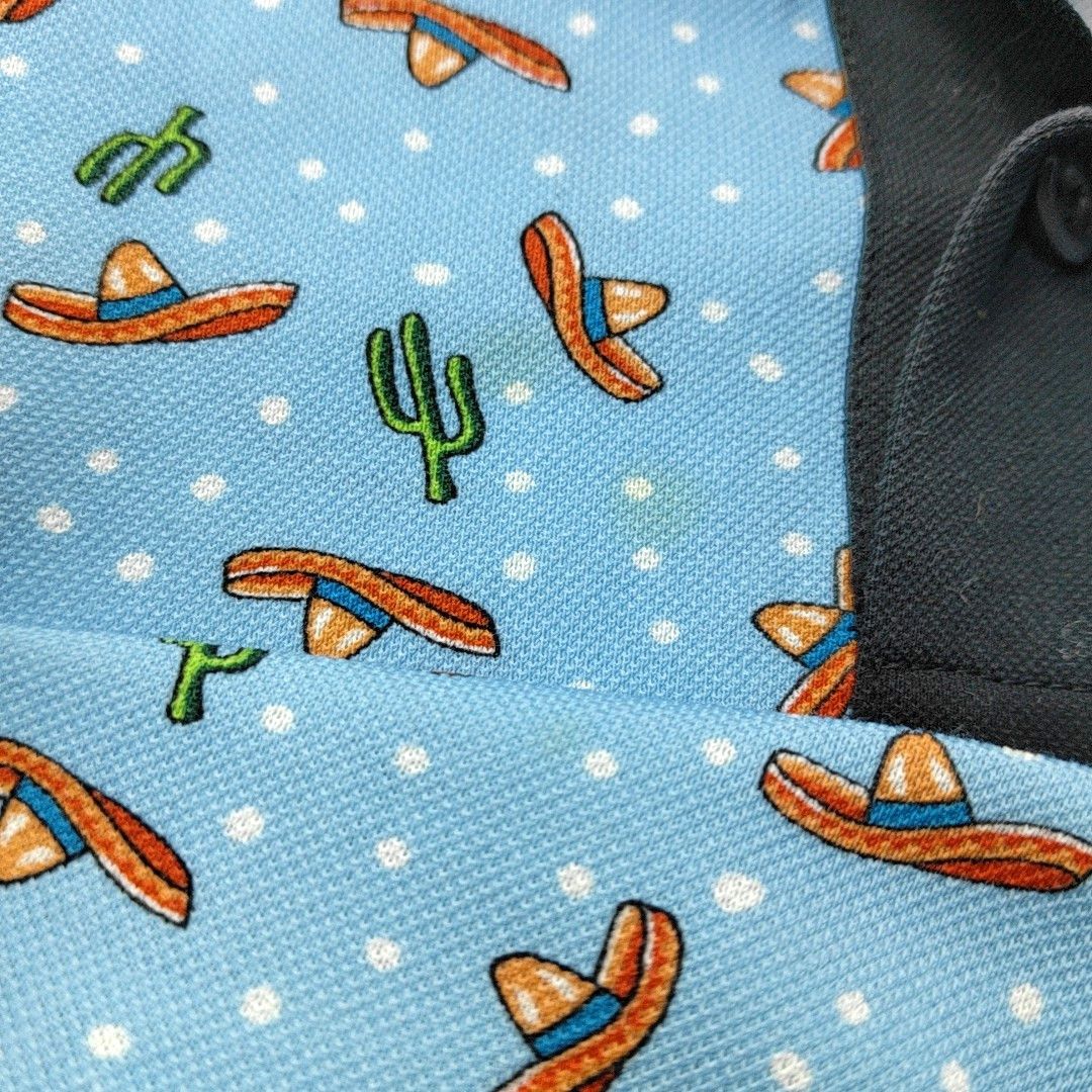 Prada Prada Sombrero Print Cotton Polo Size S Size US S / EU 44-46 / 1 - 5 Thumbnail
