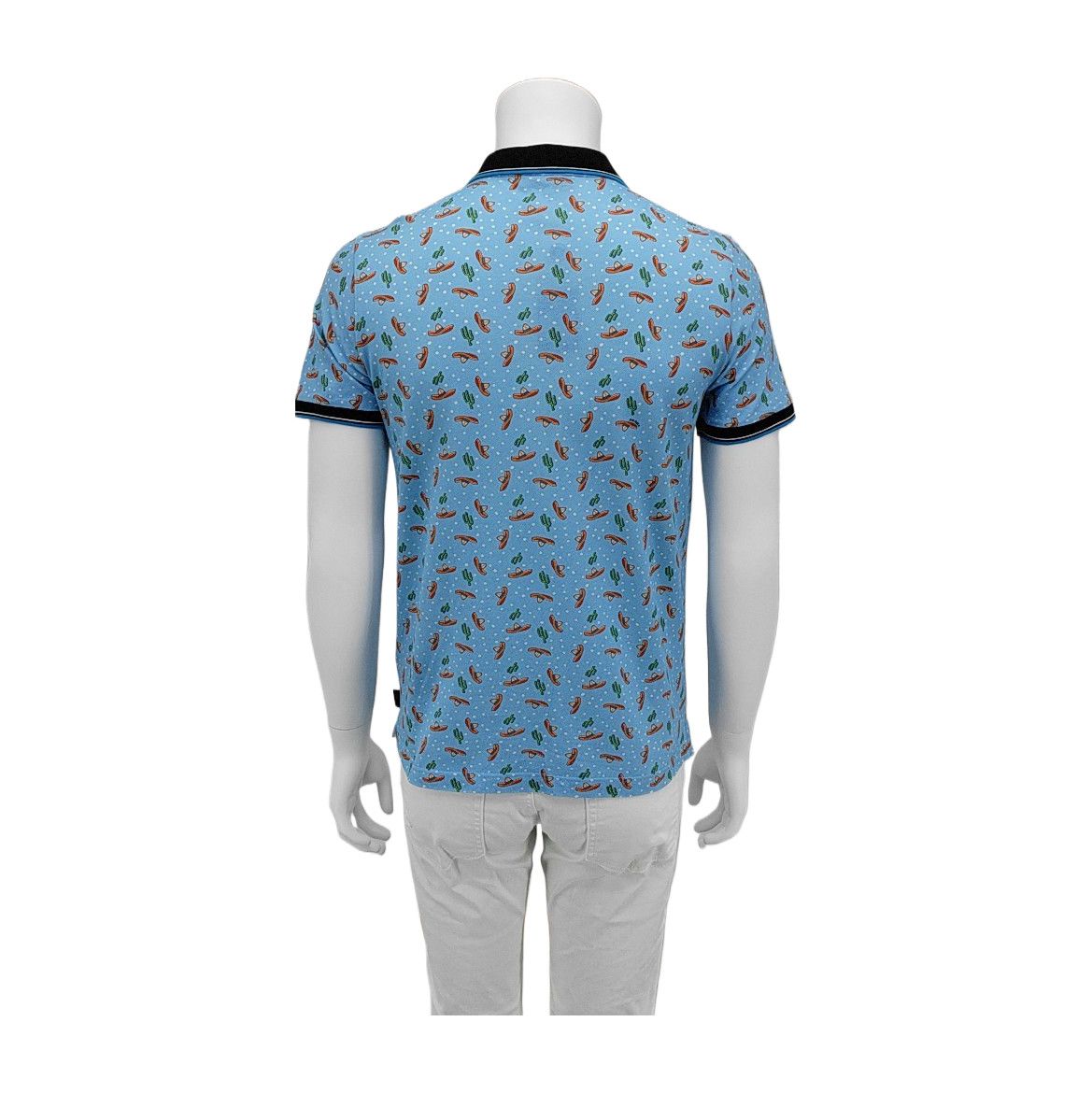 Prada Prada Sombrero Print Cotton Polo Size S Size US S / EU 44-46 / 1 - 2 Thumbnail