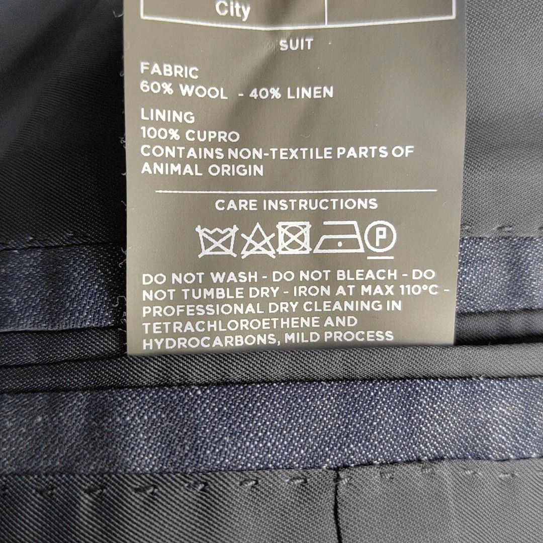 Ermenegildo Zegna Ermenegildo Zegna Wool-Linen Blazer 40R Size 40R - 4 Thumbnail