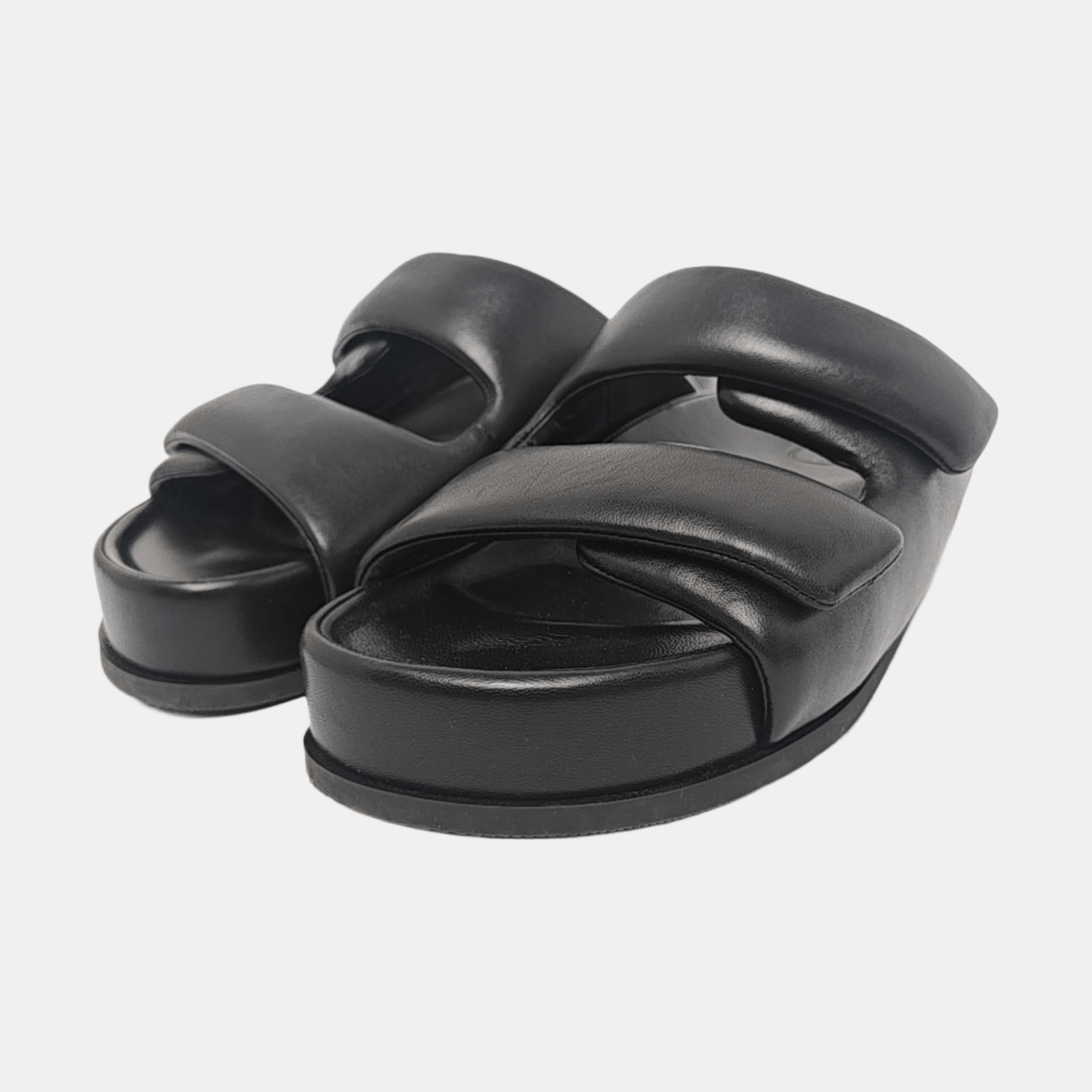 Valentino Valentino Studded Leather Slides Size 41.5 Size US 8.5 / EU 41-42 - 2 Thumbnail