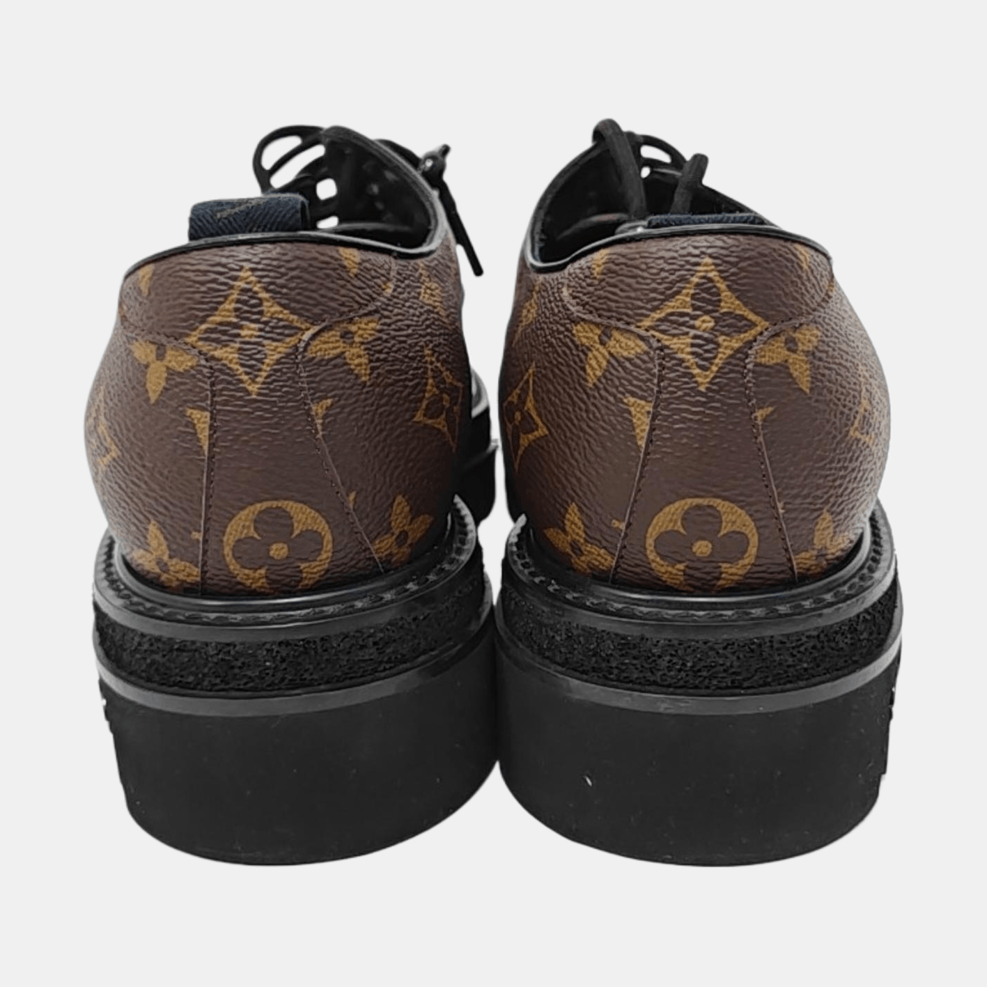 Louis Vuitton Louis Vuitton Monogram Derby Shoes Size 7 Size US 8 / EU 41 - 4 Thumbnail