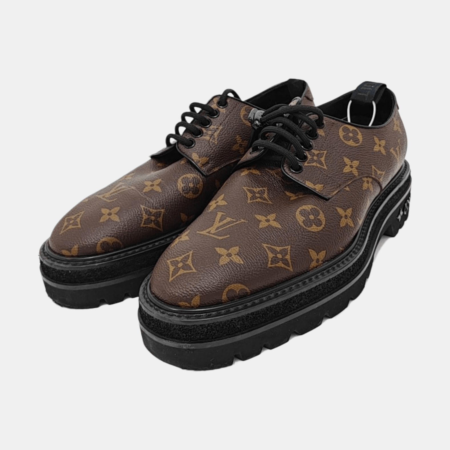 Louis Vuitton Louis Vuitton Monogram Derby Shoes Size 7 Size US 8 / EU 41 - 2 Thumbnail
