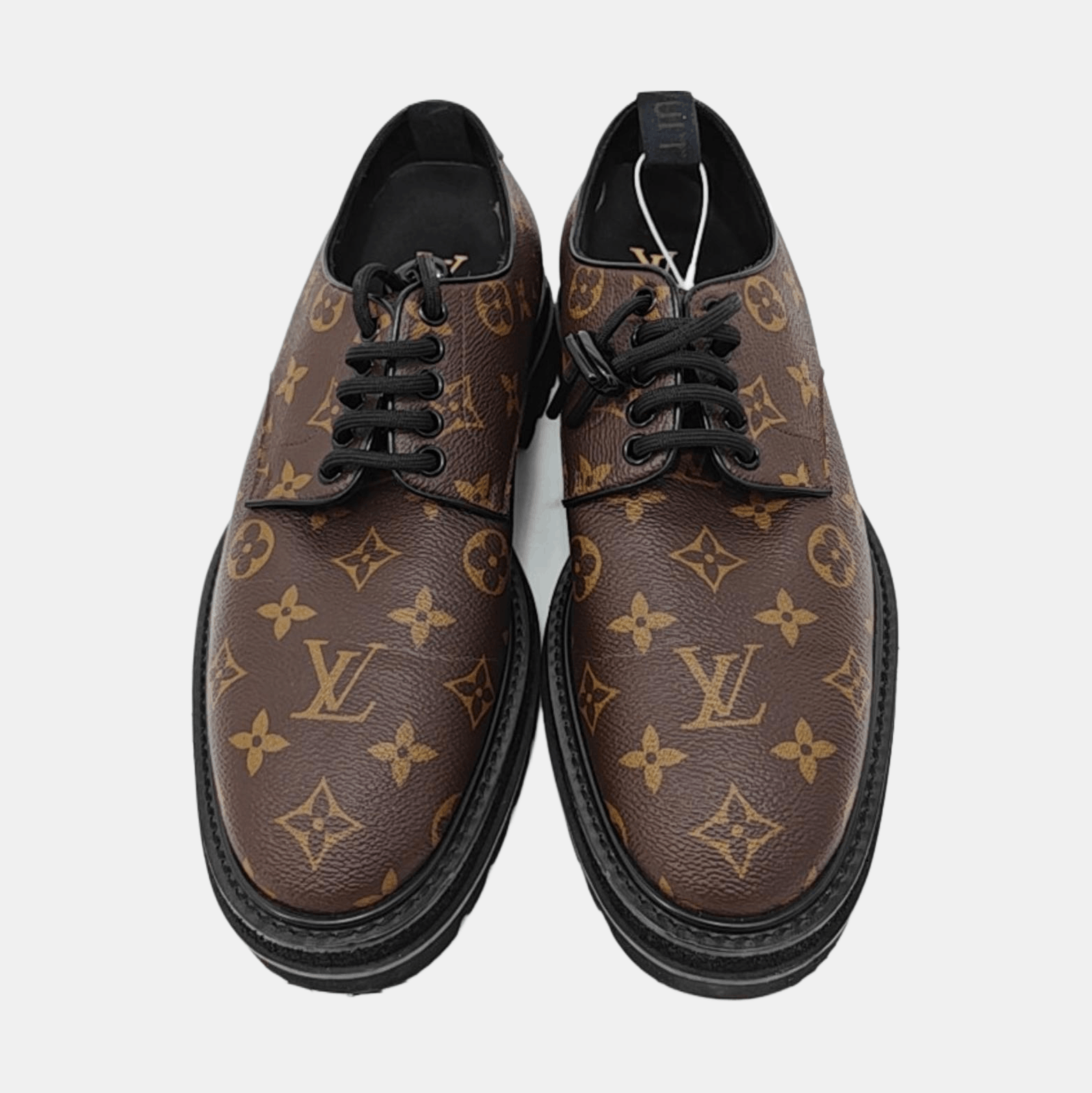 Louis Vuitton Louis Vuitton Monogram Derby Shoes Size 7 Size US 8 / EU 41 - 3 Thumbnail