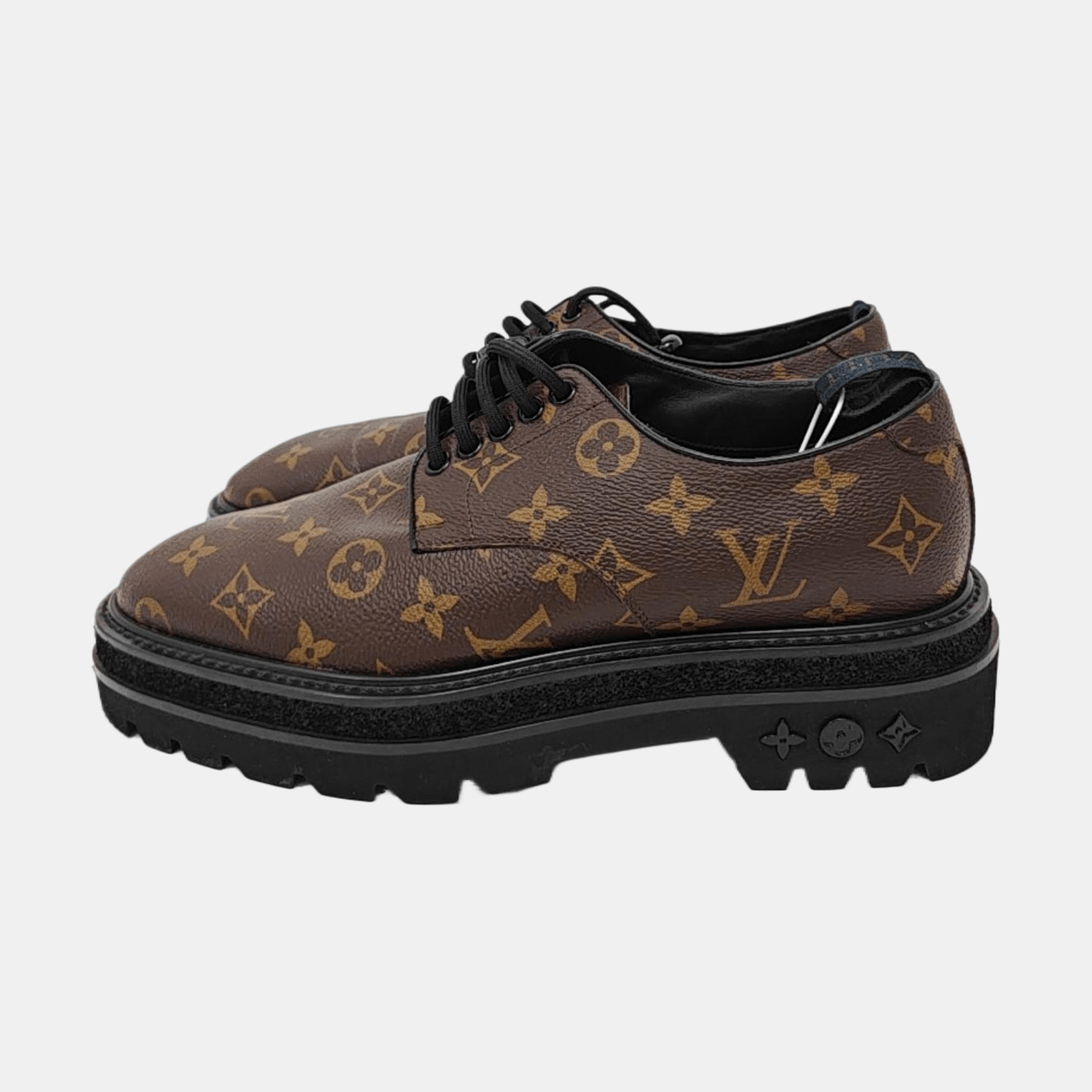 Louis Vuitton Louis Vuitton Monogram Derby Shoes Size 7 Size US 8 / EU 41 - 6 Thumbnail