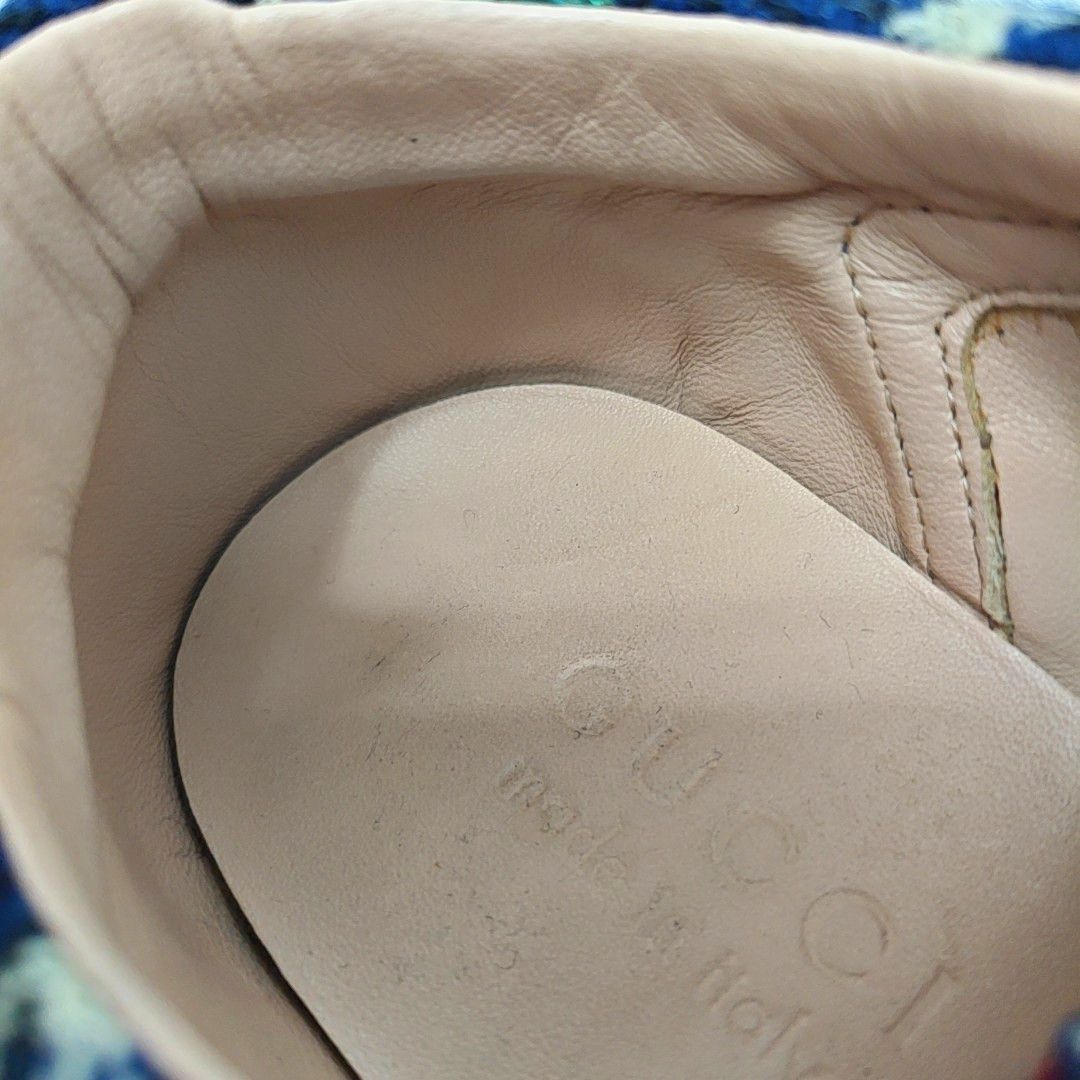 Gucci Gucci Plaid GG Logo Low-Top Sneakers Size 5.5 Size US 5.5 / EU 38 - 9 Thumbnail