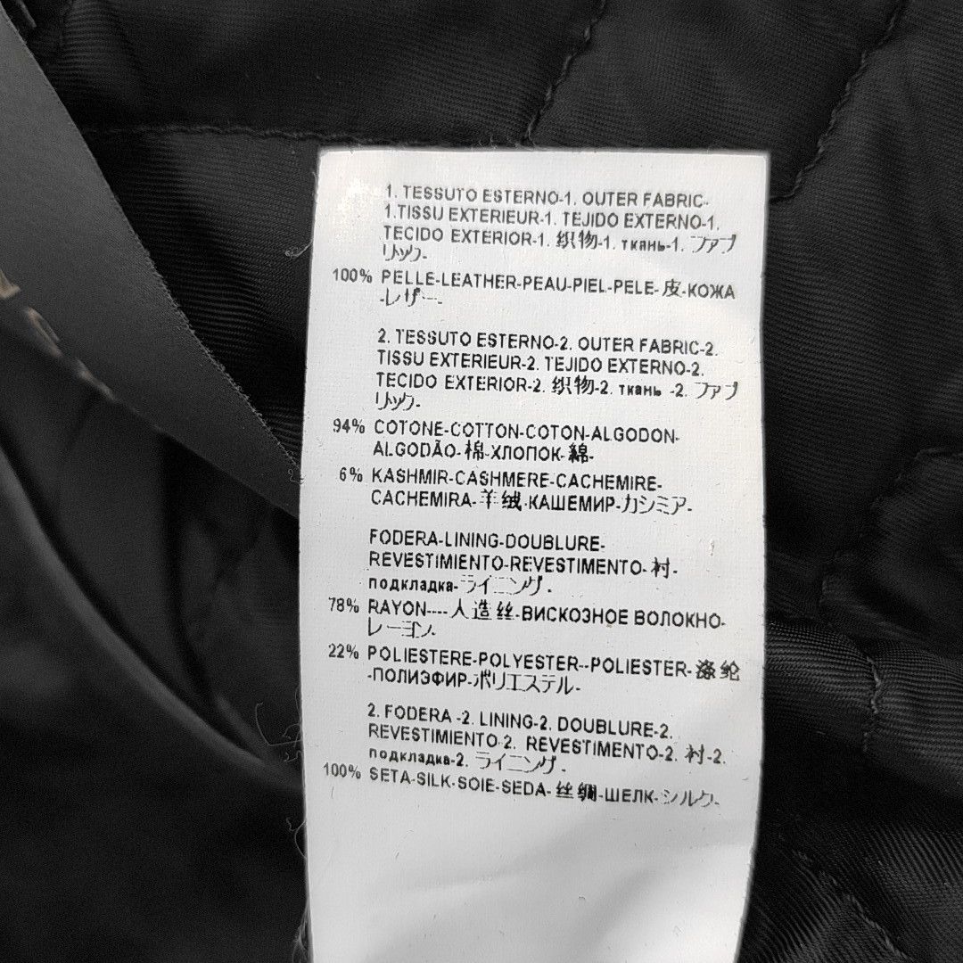 Versace Versace Medusa Button Leather Jacket 46 Size US S / EU 44-46 / 1 - 3 Thumbnail