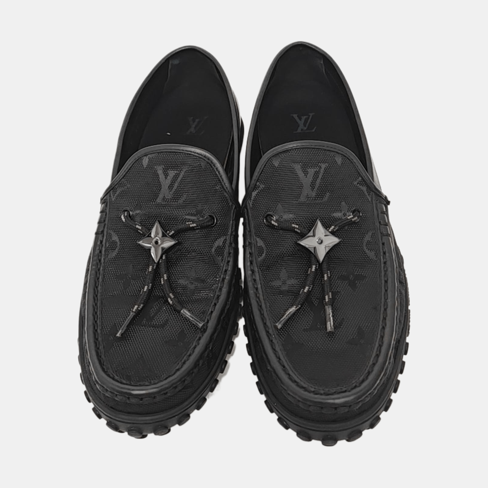 Louis Vuitton Louis Vuitton Monogram Fabric Slip Ons US 8 Size US 8 / EU 41 - 3 Thumbnail