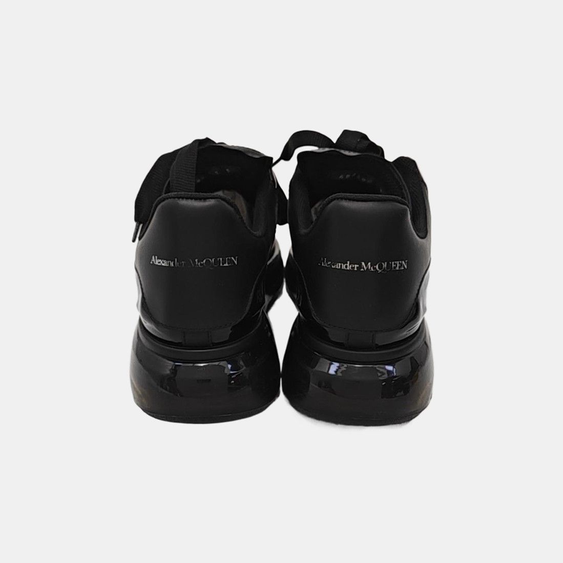 Alexander McQueen Alexander McQueen Glossy Leather Low-Top Sneakers 41 Size US 8 / EU 41 - 4 Thumbnail