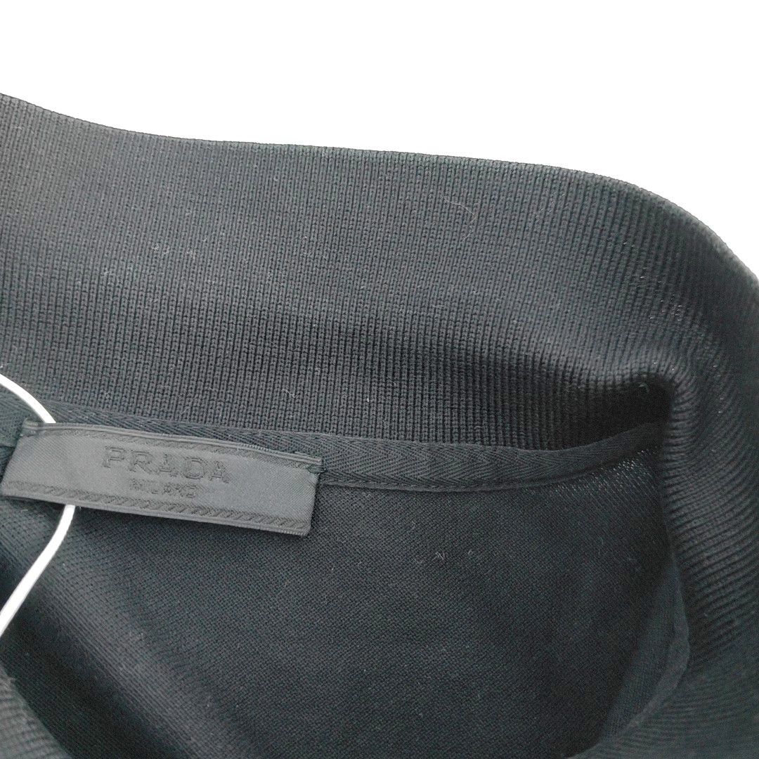 Prada Prada Black Cotton Polo Shirt L Size US L / EU 52-54 / 3 - 5 Thumbnail