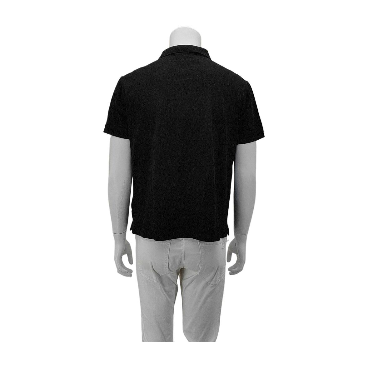 Prada Prada Black Cotton Polo Shirt L Size US L / EU 52-54 / 3 - 2 Thumbnail