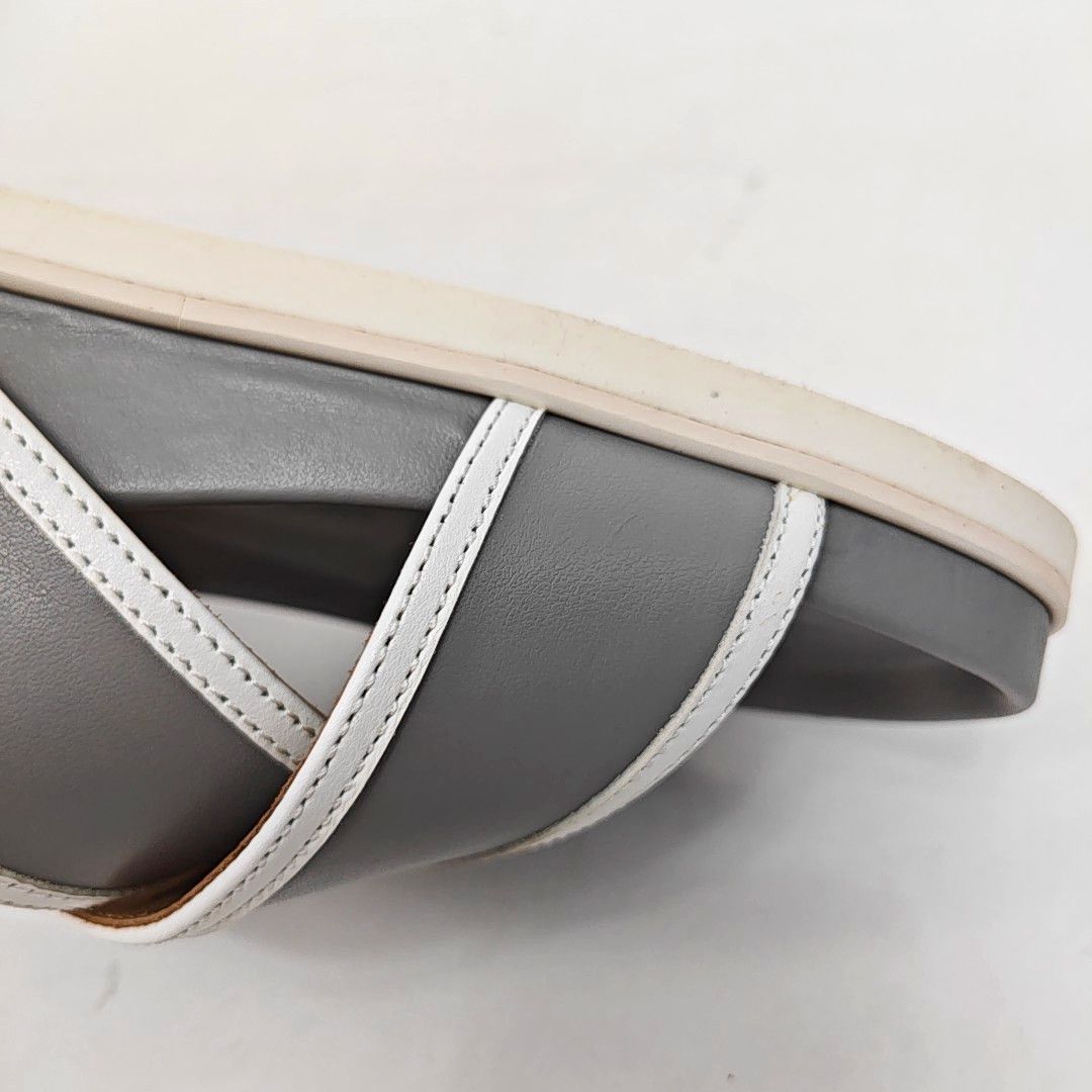 Thom Browne Thom Browne Tricolor Stripe Leather Slides 42 Size US 9 / EU 42 - 9 Thumbnail