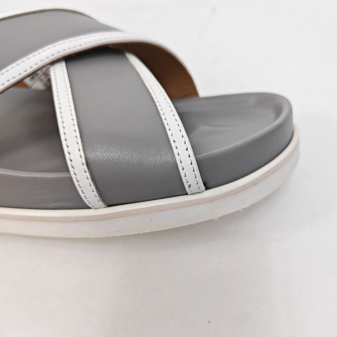 Thom Browne Thom Browne Tricolor Stripe Leather Slides 42 Size US 9 / EU 42 - 7 Thumbnail