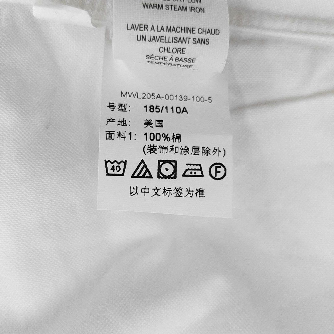Thom Browne Thom Browne White Cotton Button Up Shirt Size 5 Size US XXL / EU 58 / 5 - 4 Thumbnail