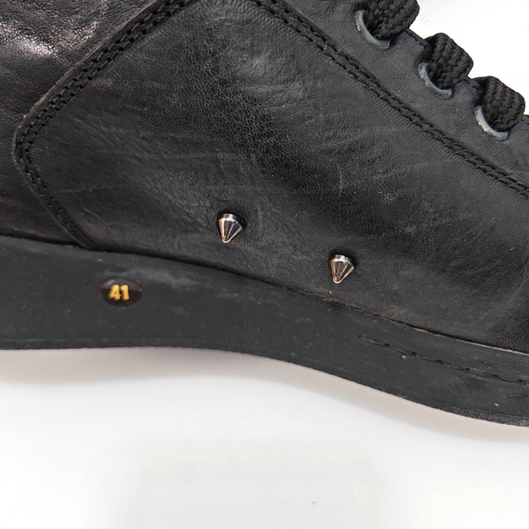 Alexander McQueen Alexander McQueen Studded Leather Hi-Top Sneakers 41 Size US 8 / EU 41 - 7 Thumbnail