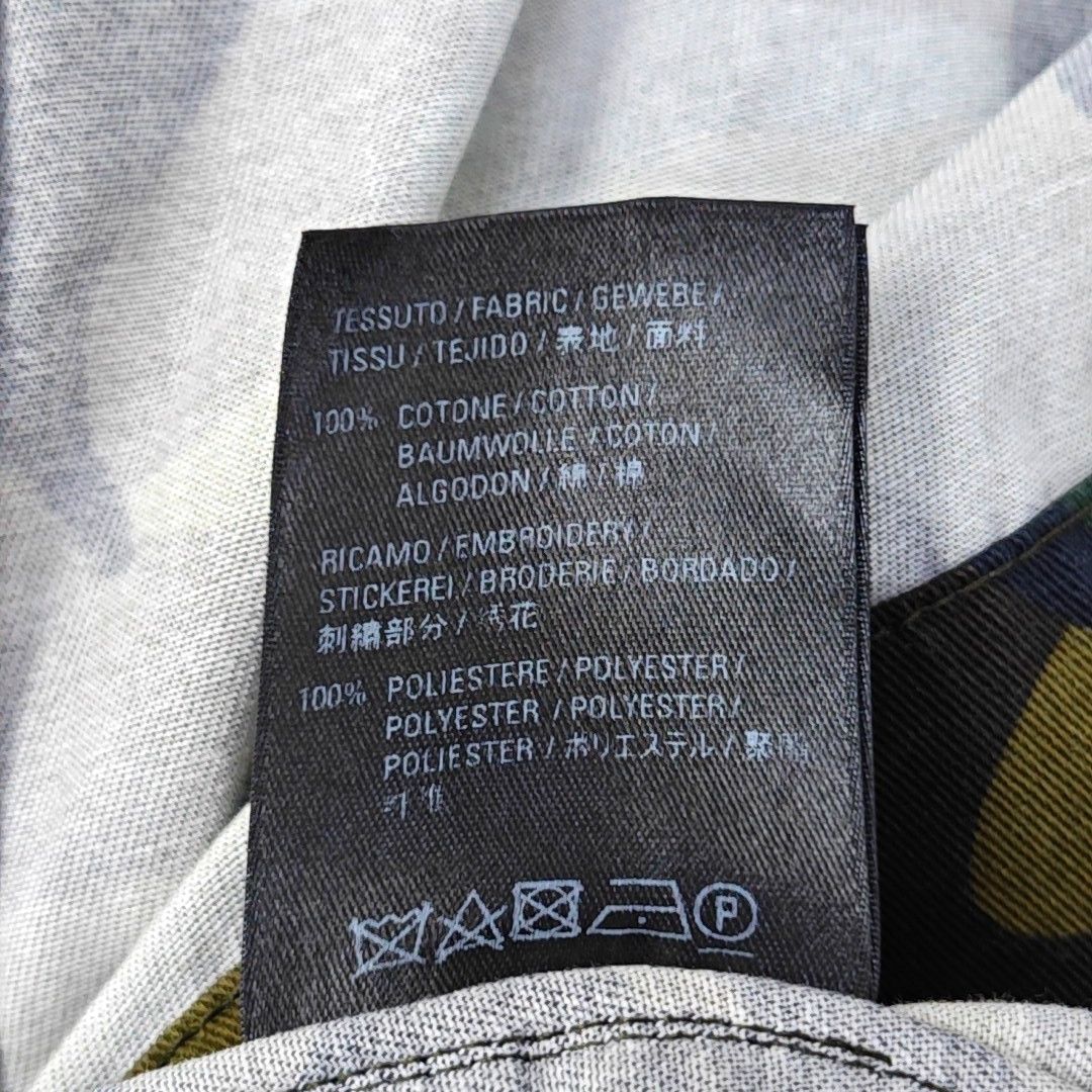 Balenciaga Balenciaga Camo Print Cotton Shirt Jacket Size XS Size US XS / EU 42 / 0 - 3 Thumbnail