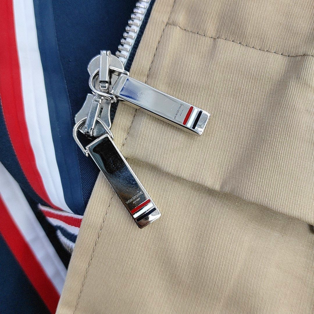 Thom Browne Thom Browne Tricolor Stripe Hooded Parka Size 3 Size US L / EU 52-54 / 3 - 5 Thumbnail