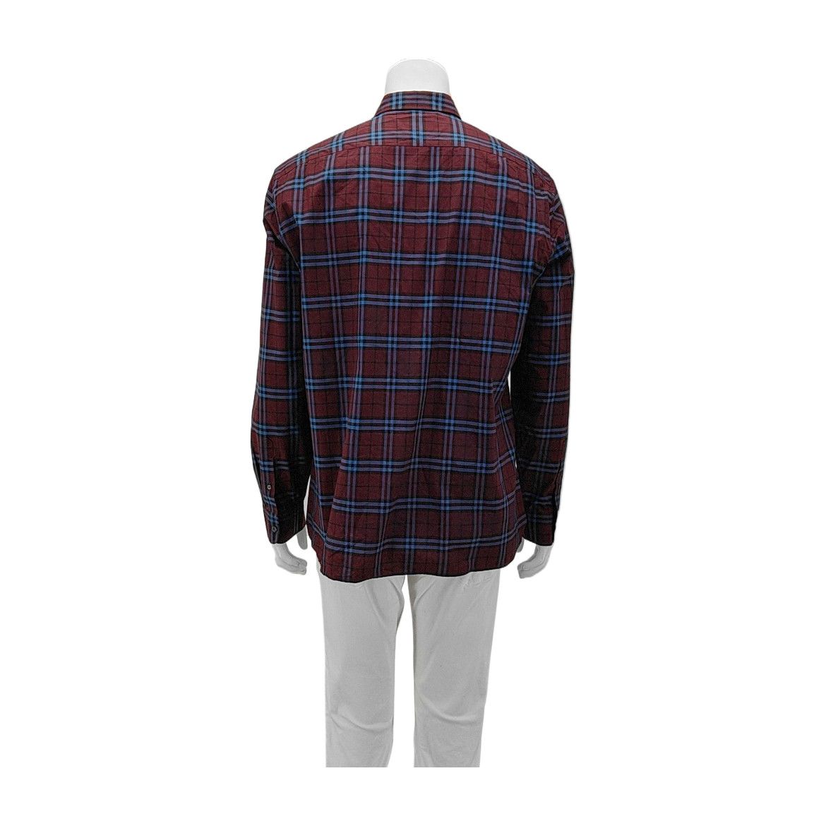 Burberry Burberry Check Cotton Long Sleeve Shirt XXL Size US XXL / EU 58 / 5 - 2 Thumbnail