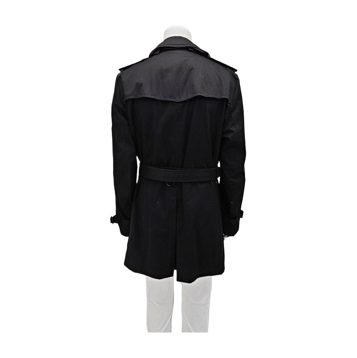 Burberry Burberry Brit Cotton Trench Coat XXL Size US XXL / EU 58 / 5 - 2 Thumbnail