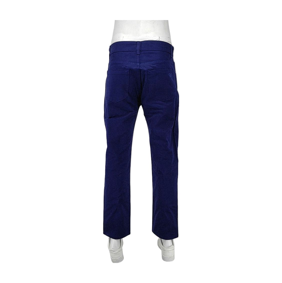 Bottega Veneta Bottega Veneta Blue Cotton Casual Pants Size 34 Size US 34 / EU 50 - 2 Thumbnail