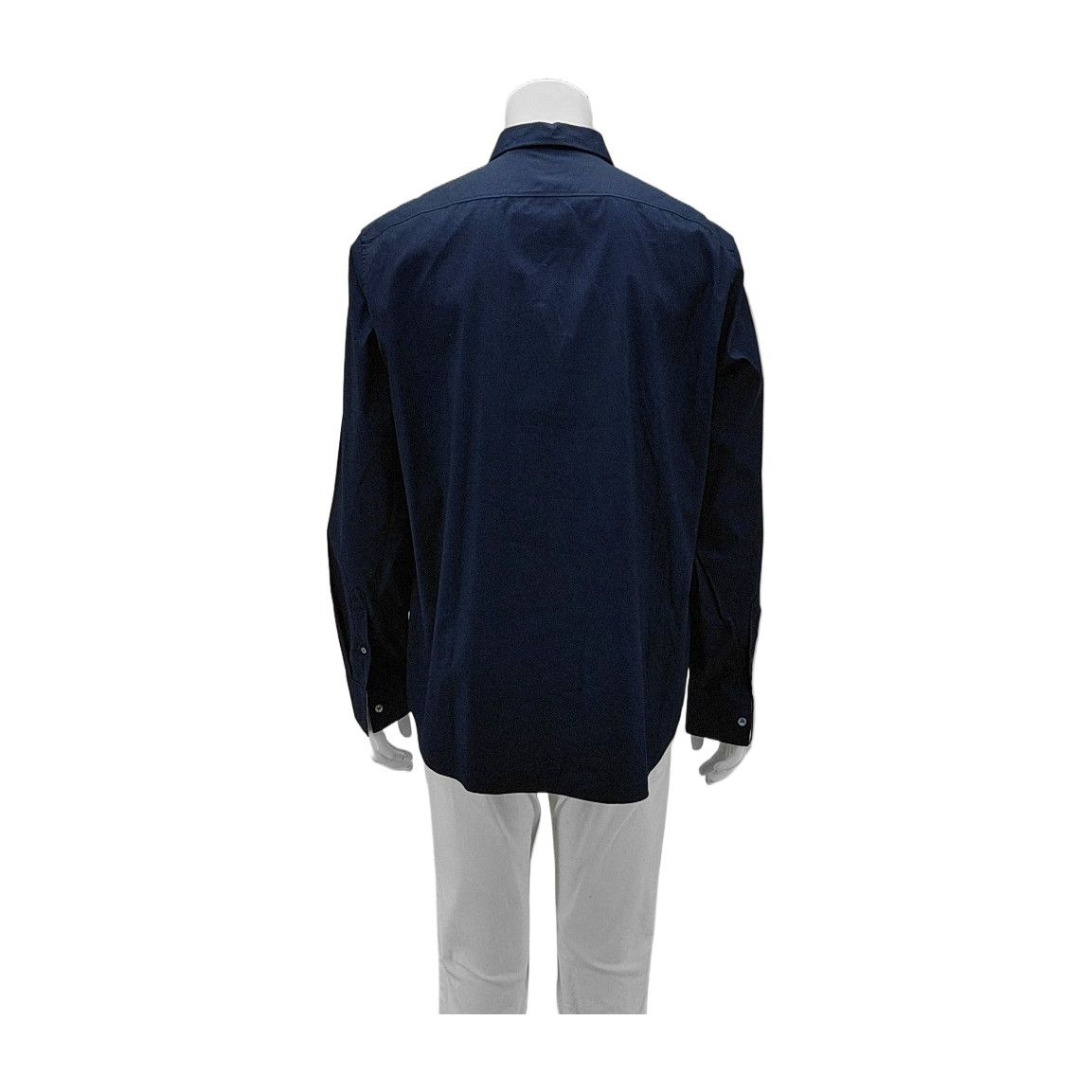 Burberry Burberry Cotton Blend Long Sleeve Shirt XXL Size US XXL / EU 58 / 5 - 2 Thumbnail