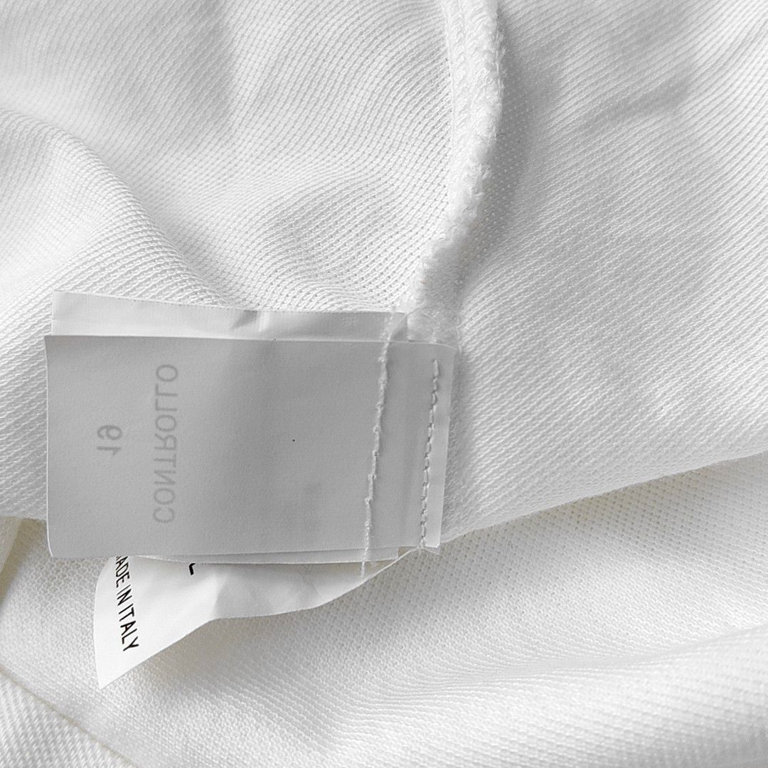 Brunello Cucinelli Brunello Cucinelli White Cotton Polo Size XXL Size US XXL / EU 58 / 5 - 6 Thumbnail