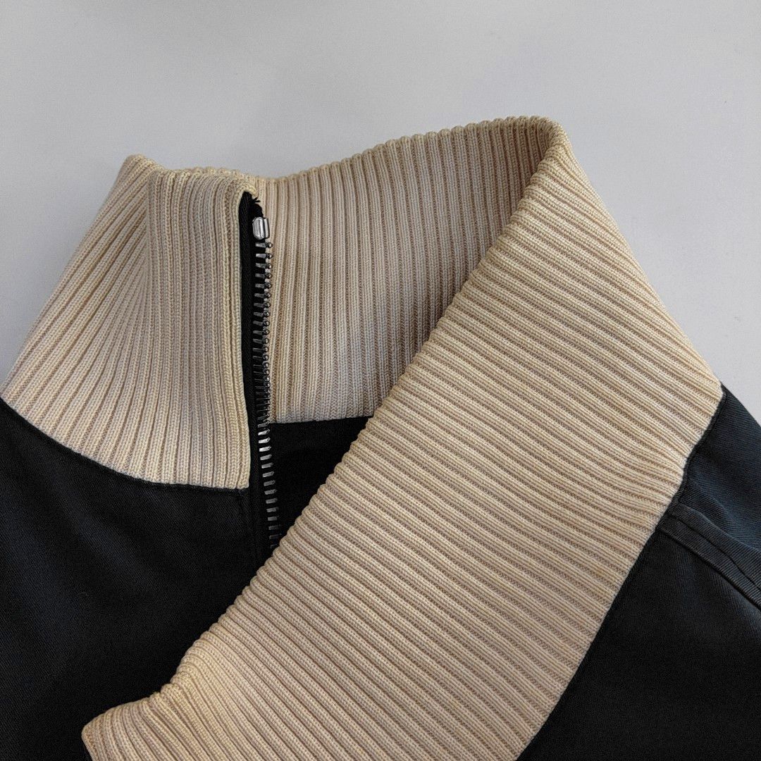 Gucci Gucci Ribbed Trim Cotton Bomber Jacket Size 48 Size US M / EU 48-50 / 2 - 9 Thumbnail
