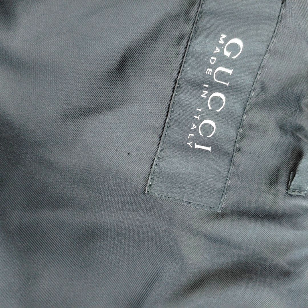 Gucci Gucci Ribbed Trim Cotton Bomber Jacket Size 48 Size US M / EU 48-50 / 2 - 7 Thumbnail