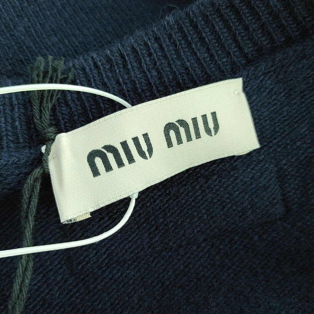 Miu Miu Miu Miu Wool Knit Cardigan 52 Size US L / EU 52-54 / 3 - 5 Thumbnail