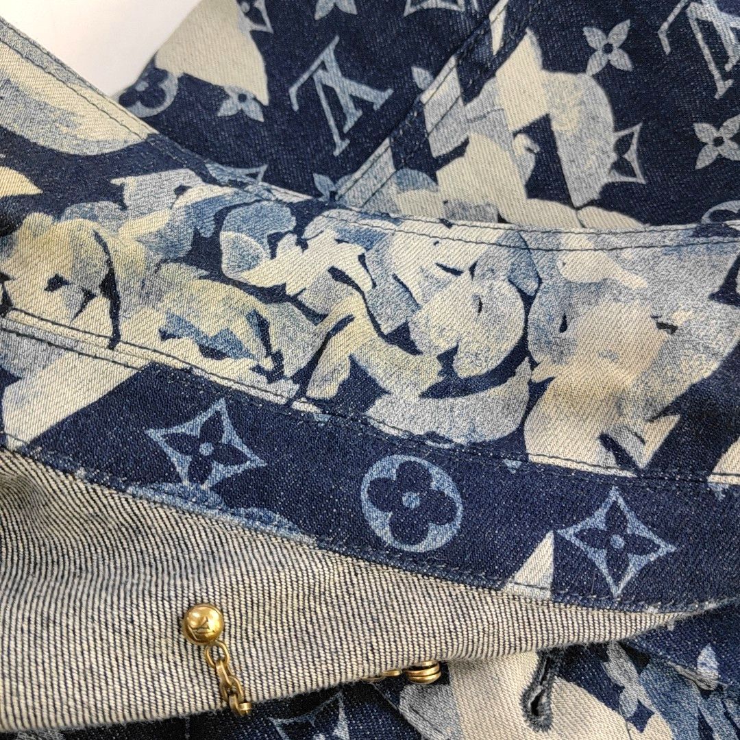 Louis Vuitton Louis Vuitton Monogram Floral Denim Jacket Size 54 Size US L / EU 52-54 / 3 - 6 Thumbnail