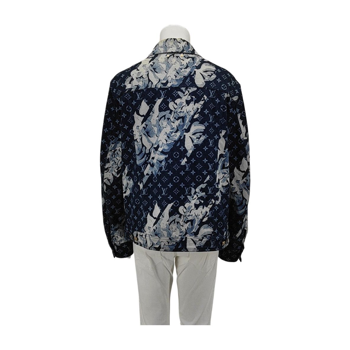 Louis Vuitton Louis Vuitton Monogram Floral Denim Jacket Size 54 Size US L / EU 52-54 / 3 - 2 Thumbnail