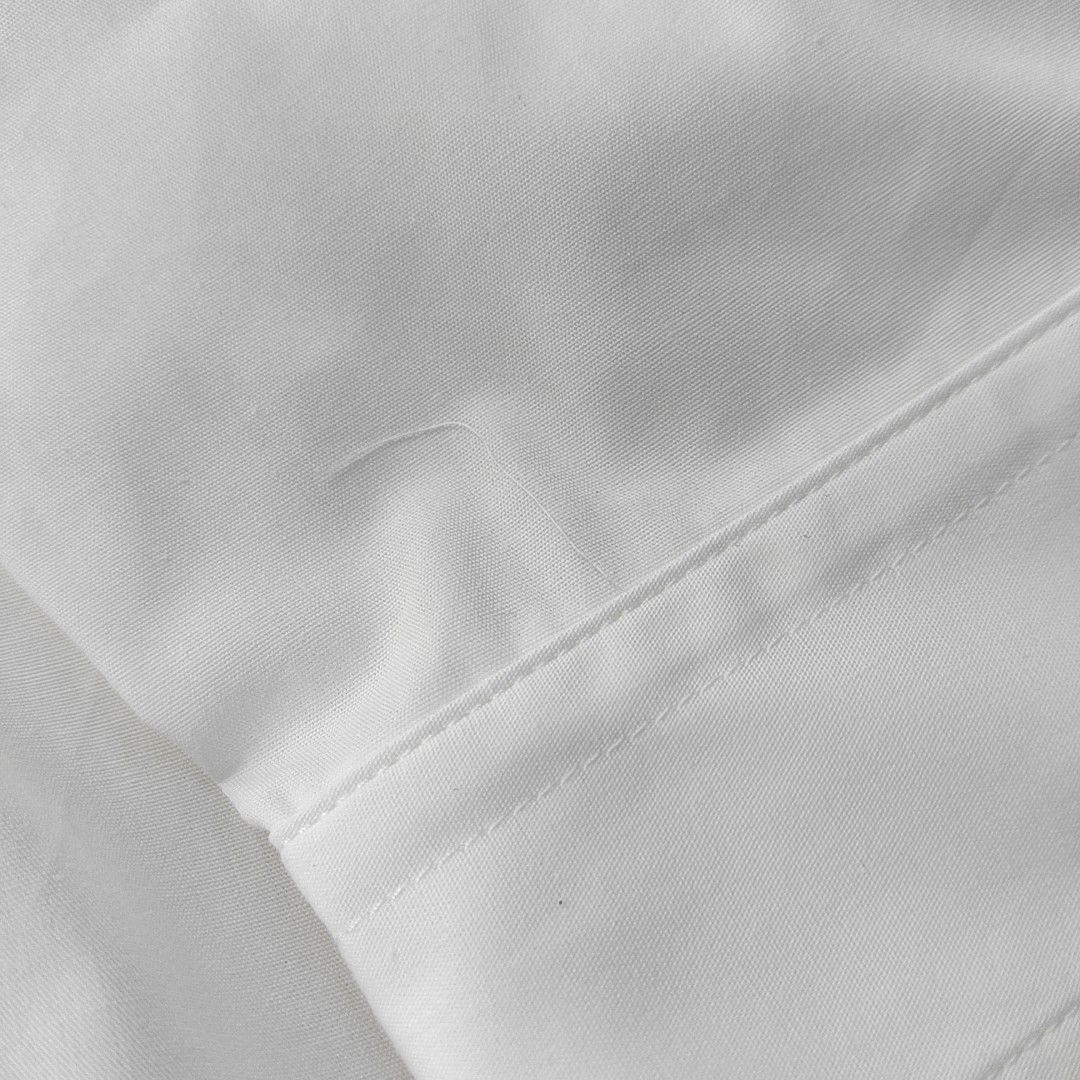 Miu Miu Miu Miu White Cotton Long Sleeve Shirt Size 43 Size US L / EU 52-54 / 3 - 5 Thumbnail