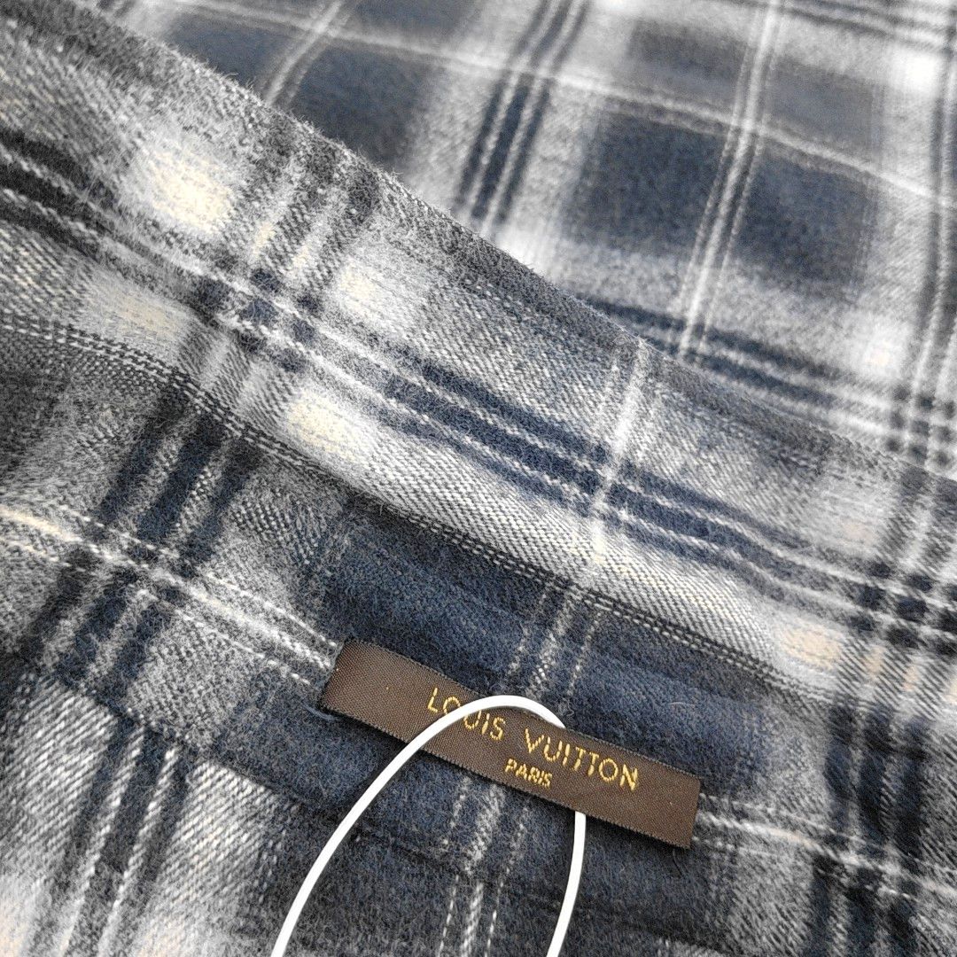 Louis Vuitton Louis Vuitton Plaid Check Long Sleeve Shirt S Size US S / EU 44-46 / 1 - 6 Thumbnail