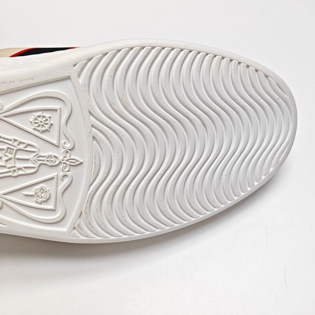 Gucci Gucci Logo Elastic Band Ace Sneakers 43 Size US 10 / EU 43 - 10 Thumbnail