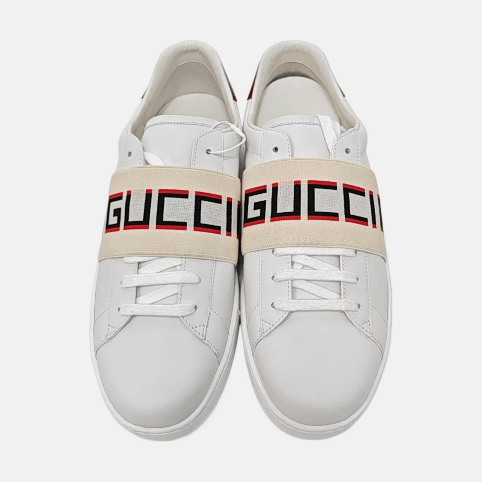 Gucci Gucci Logo Elastic Band Ace Sneakers 43 Size US 10 / EU 43 - 3 Thumbnail
