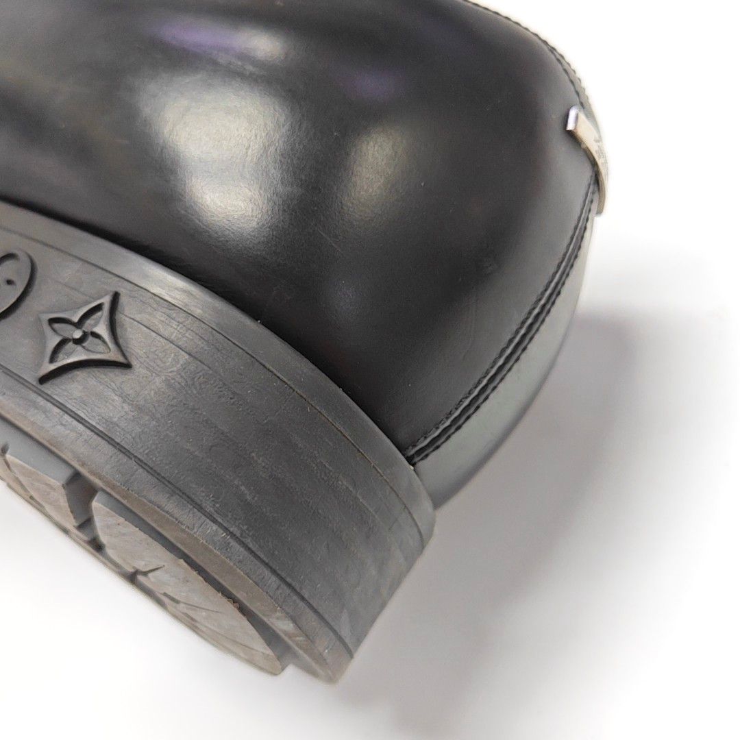 Louis Vuitton Louis Vuitton Leather Monogram Heel Formal Shoes Size 42 Size US 9 / EU 42 - 11 Thumbnail