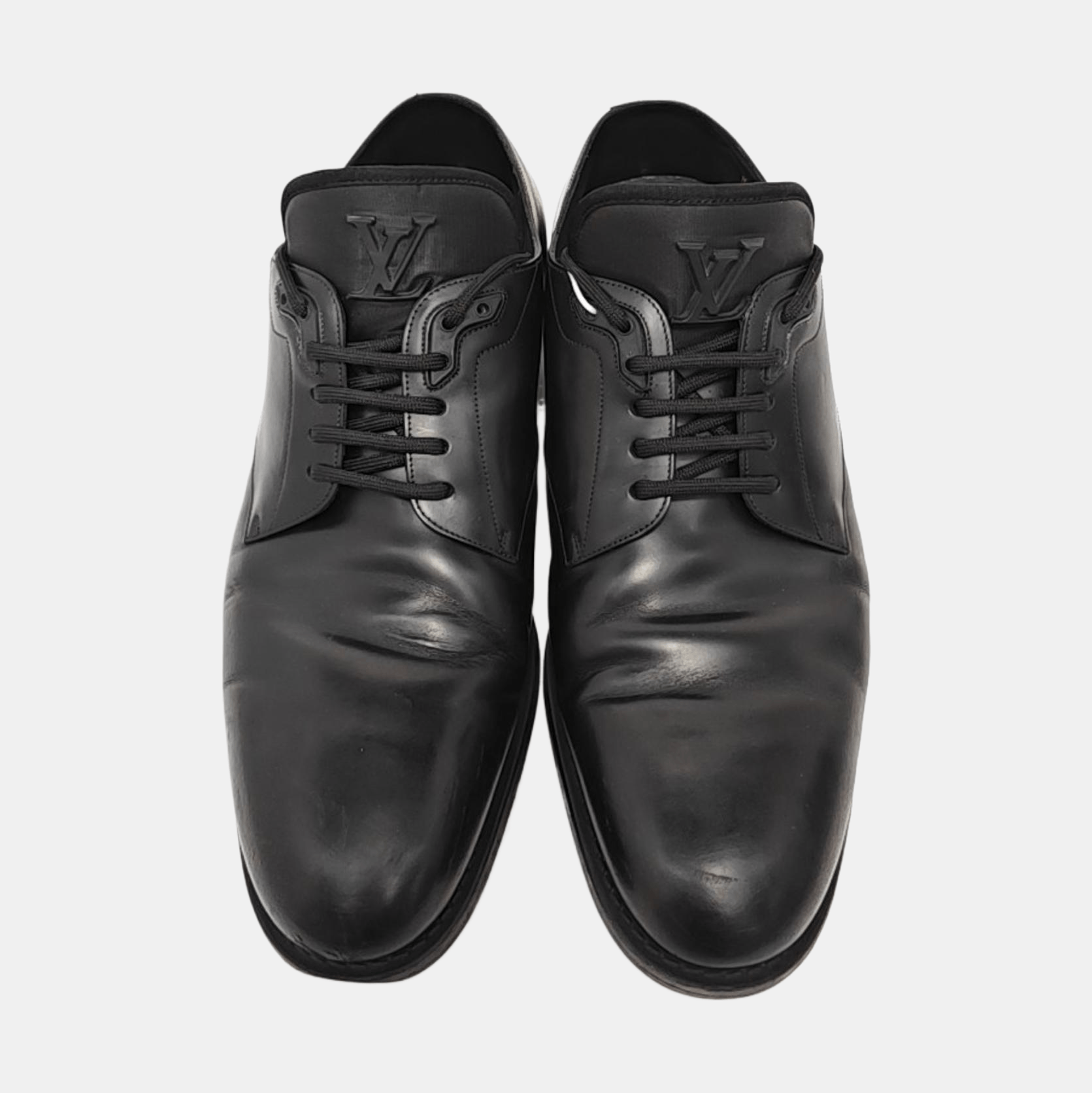 Louis Vuitton Louis Vuitton Leather Monogram Heel Formal Shoes Size 42 Size US 9 / EU 42 - 3 Thumbnail