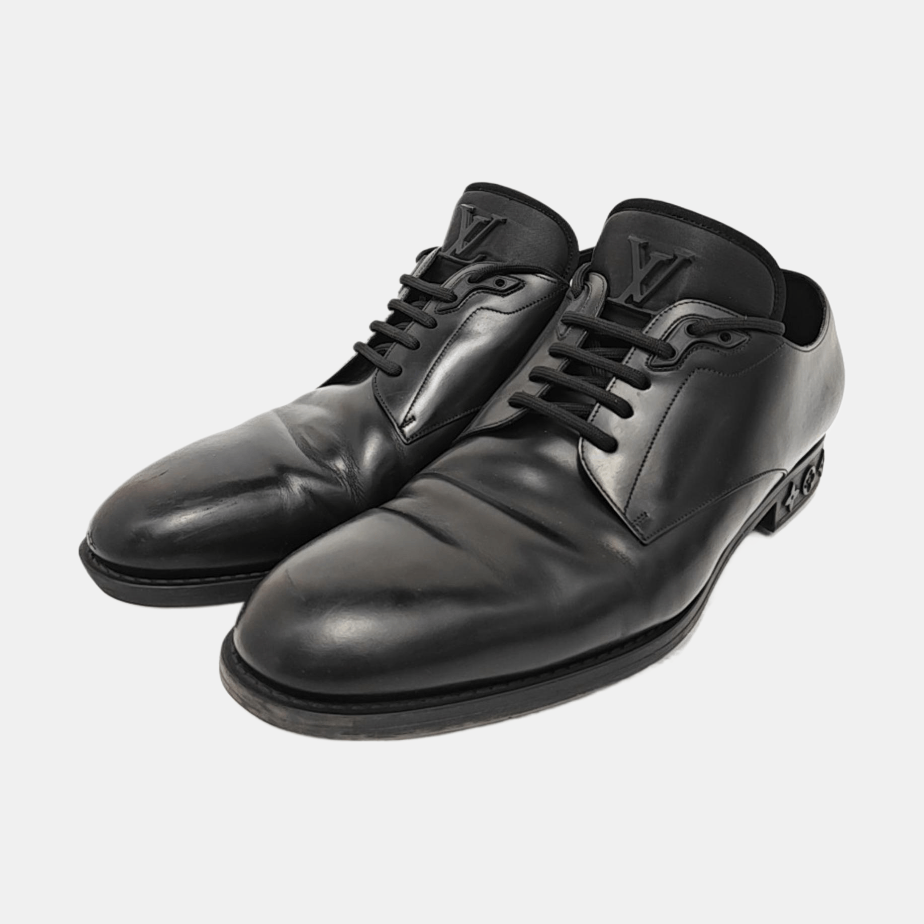 Louis Vuitton Louis Vuitton Leather Monogram Heel Formal Shoes Size 42 Size US 9 / EU 42 - 2 Thumbnail