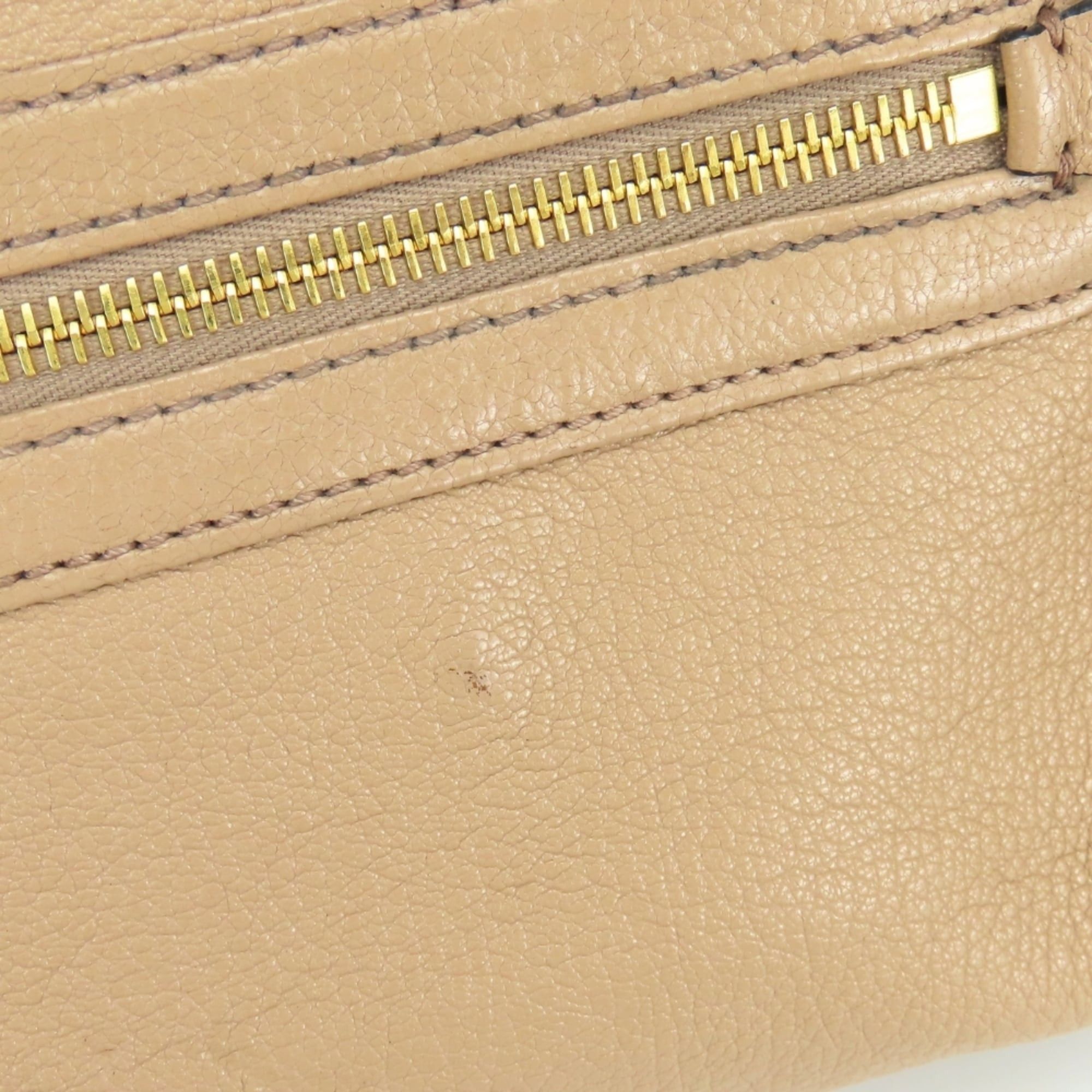 Miu Miu Miu Miu Miu Madras 5BG143 Leather Cameo Pink Beige Handbag, 2-Way Shoulder Bag for Women Size ONE SIZE - 11 Thumbnail