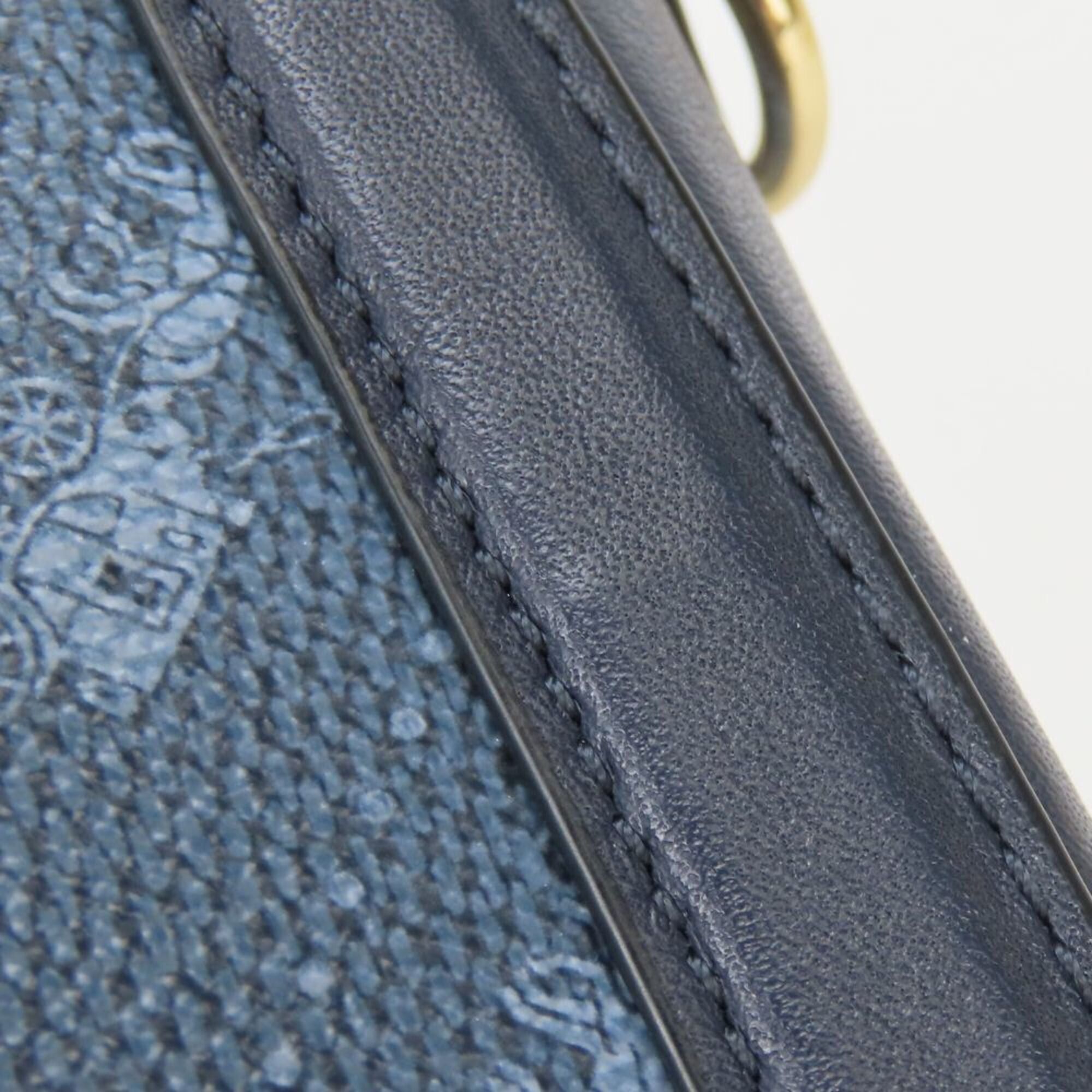 Coach Coach Shoulder Bag Horse & Carriage C4059 Navy Blue Compact Women's COACH Size ONE SIZE - 8 Thumbnail