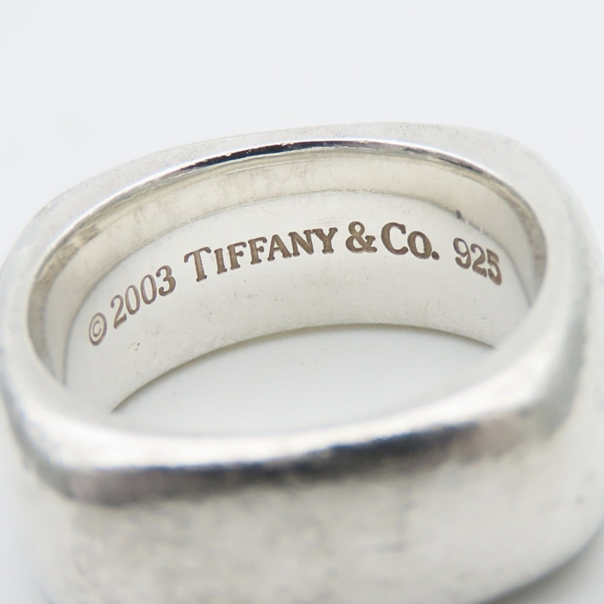 Tiffany & Co. Tiffany & Co. Square Cushion Ring, SV925, Approx. 12.7g, Women's. Size ONE SIZE - 6 Thumbnail