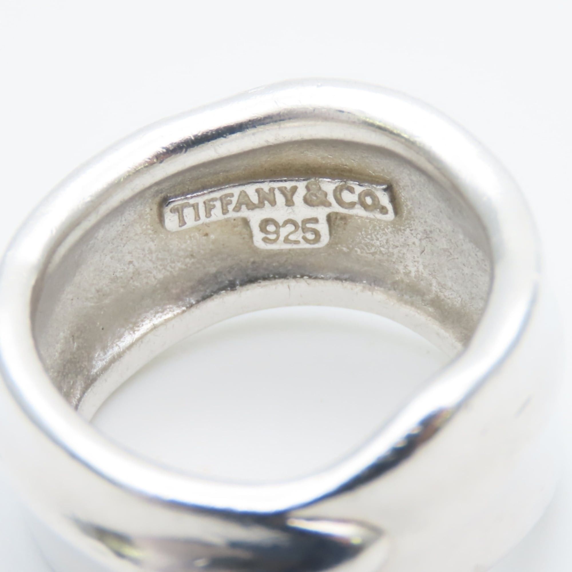 Tiffany & Co. Tiffany & Co. Leaf Ring, Sterling Silver 925, Approx. 8.37g, Women's. Size ONE SIZE - 6 Thumbnail