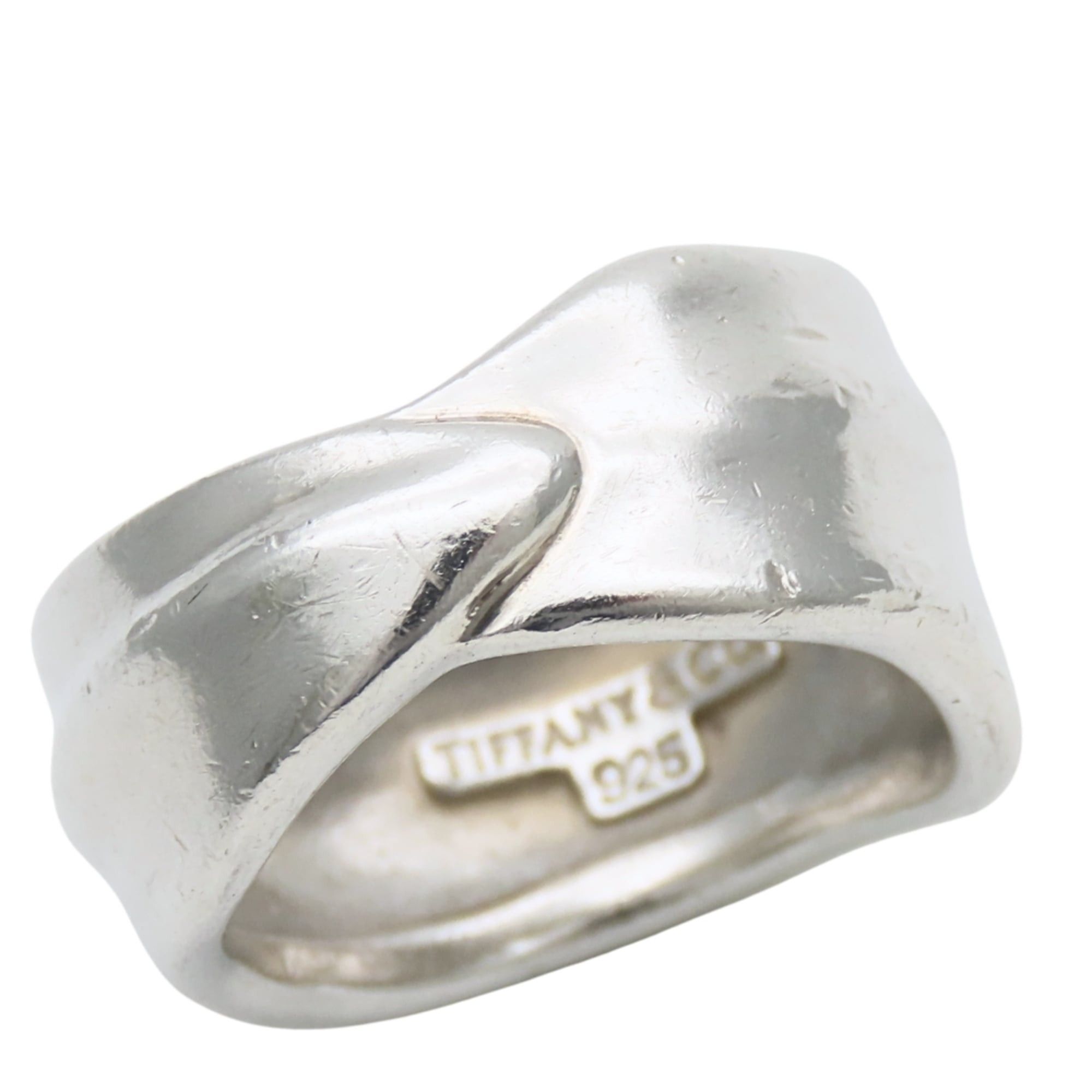 Tiffany & Co. Tiffany & Co. Leaf Ring, Sterling Silver 925, Approx. 8.37g, Women's. Size ONE SIZE - 2 Thumbnail