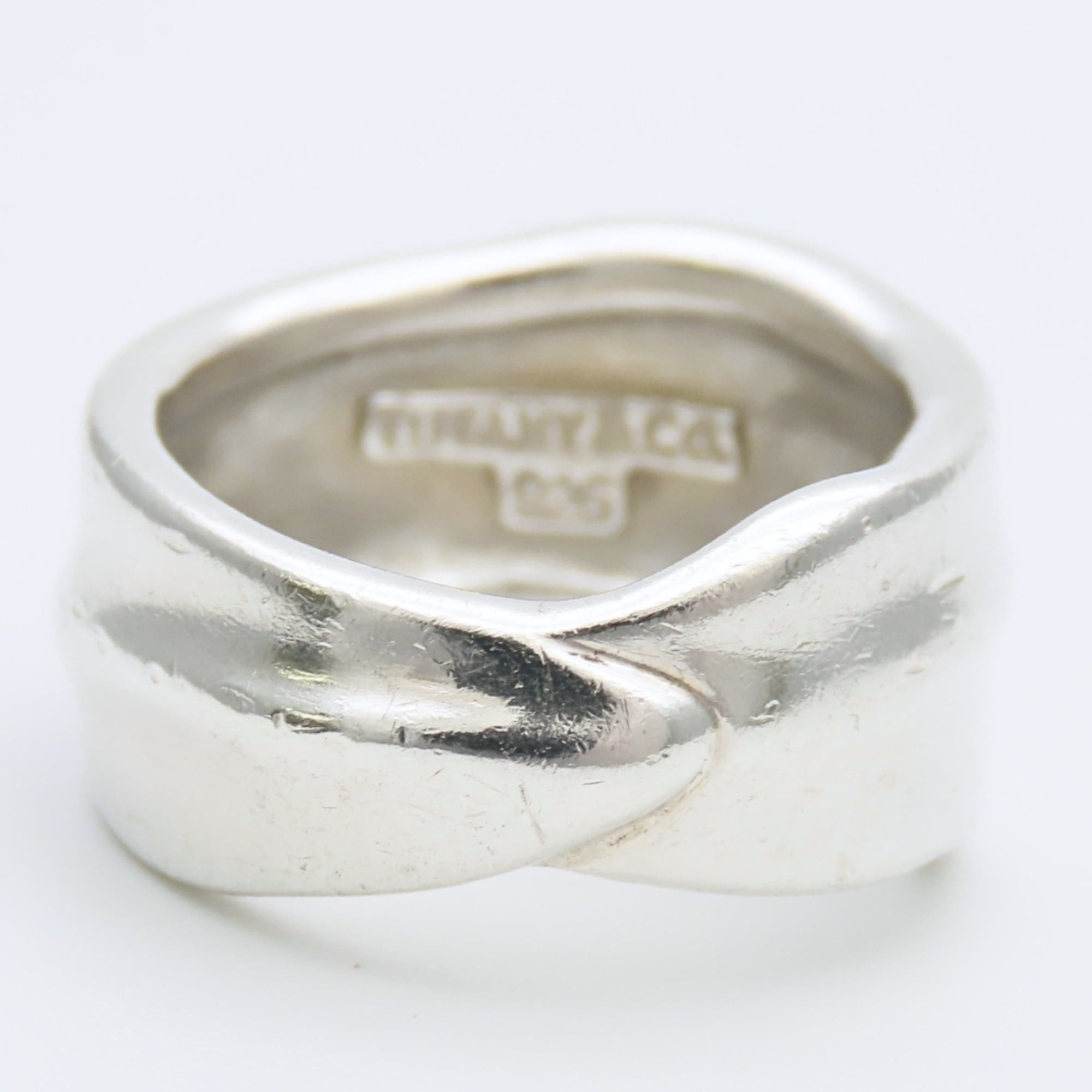 Tiffany & Co. Tiffany & Co. Leaf Ring, Sterling Silver 925, Approx. 8.37g, Women's. Size ONE SIZE - 3 Thumbnail