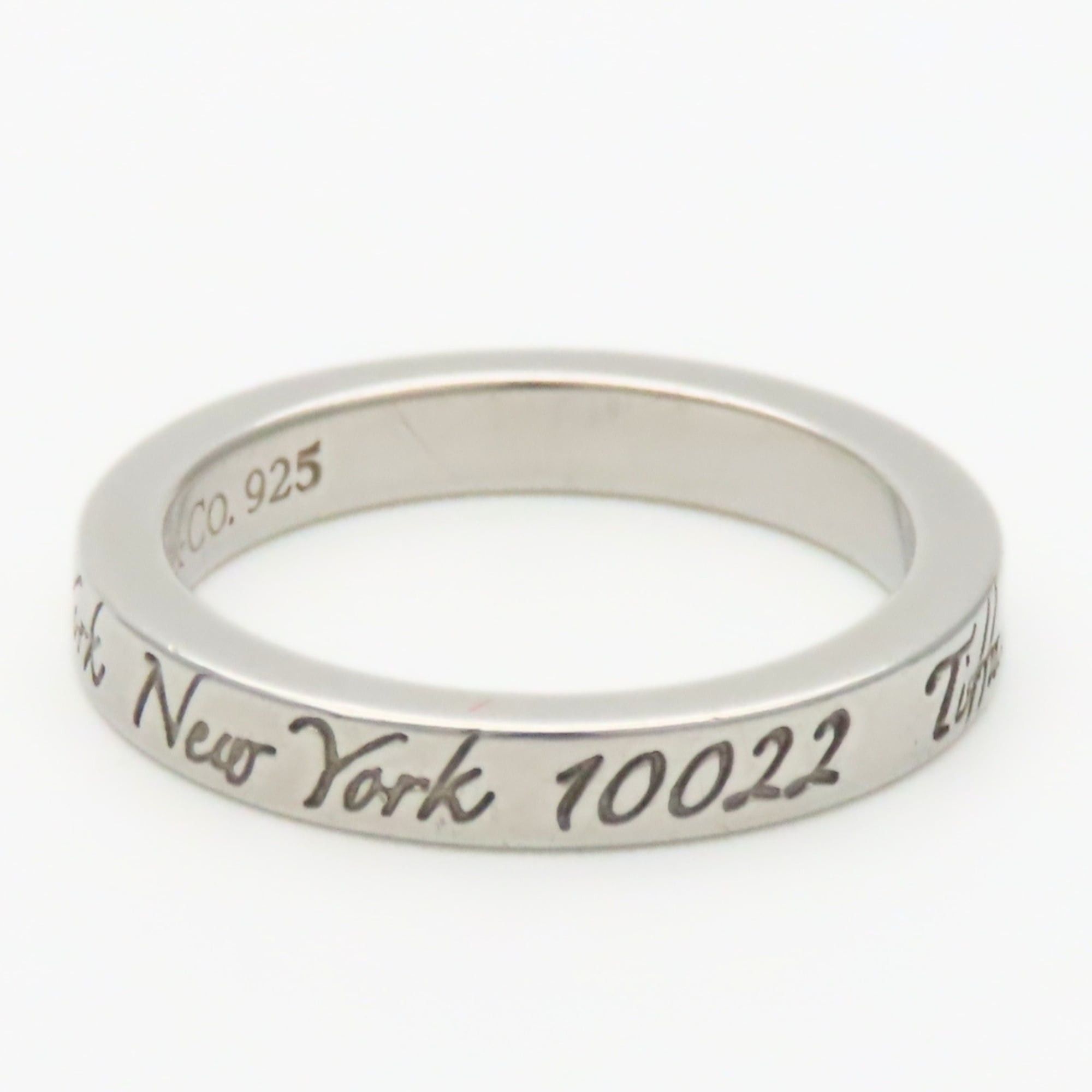 Tiffany & Co. Tiffany & Co. Notes Narrow New York Ring, SV925, approx. 3.1g, Women's. Size ONE SIZE - 6 Thumbnail