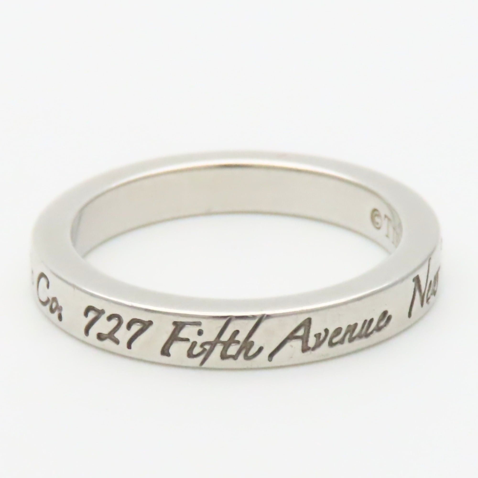 Tiffany & Co. Tiffany & Co. Notes Narrow New York Ring, SV925, approx. 3.1g, Women's. Size ONE SIZE - 4 Thumbnail